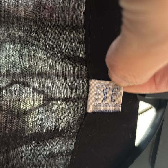 Vintage embroidered peacock Moroccan kaftan maxi dress - Picture 5 of 6